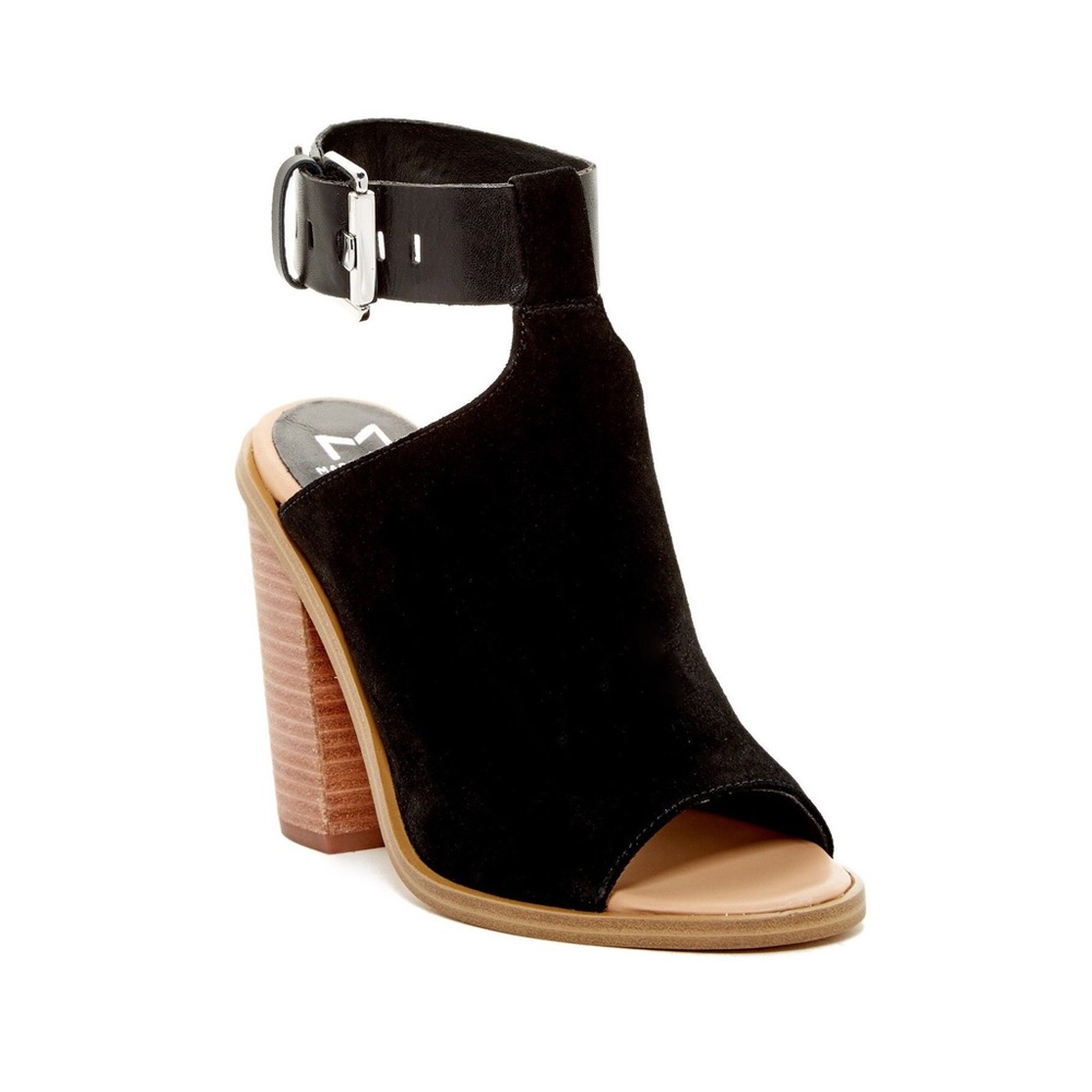 Marc fisher vashi ankle strap sandal black 8.5